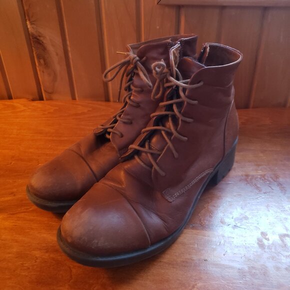 Genuine Leather Cottagecore Boots - Picture 1 of 7